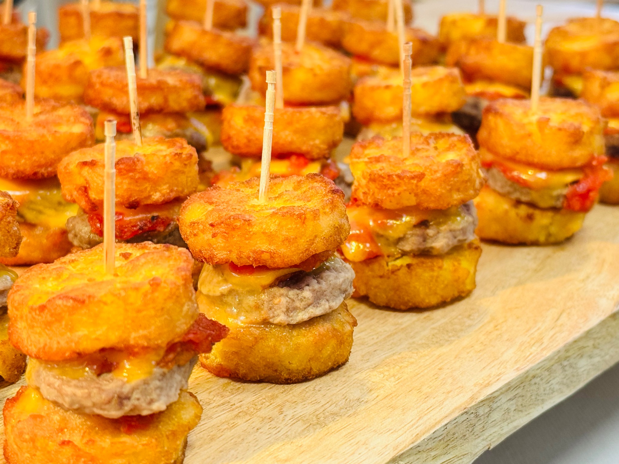 Mini Rösti burger
